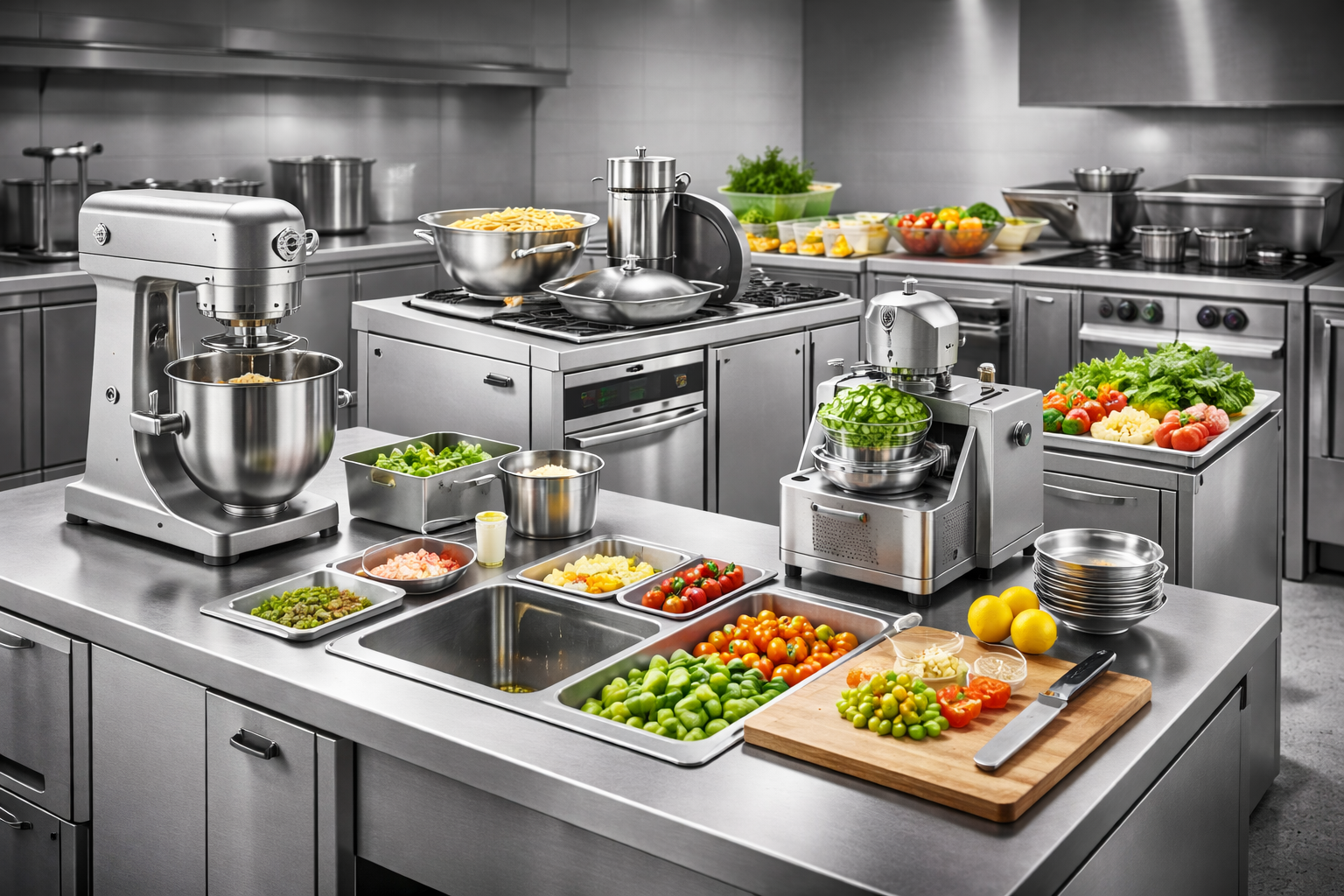 Commercial Kitchen Materials